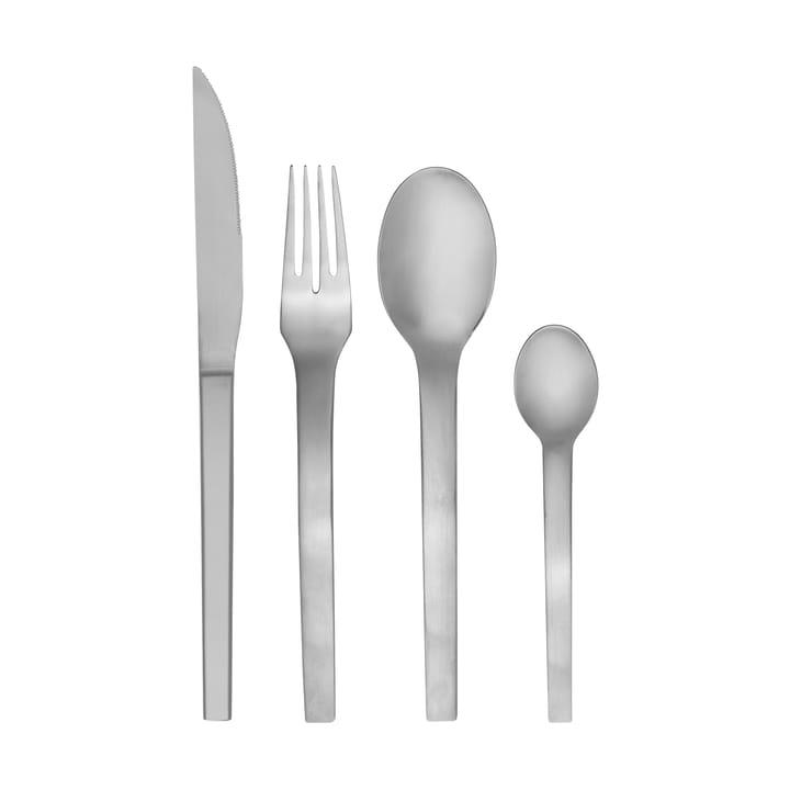 Mano bestiksæt 16 dele - Brushed - Hübsch