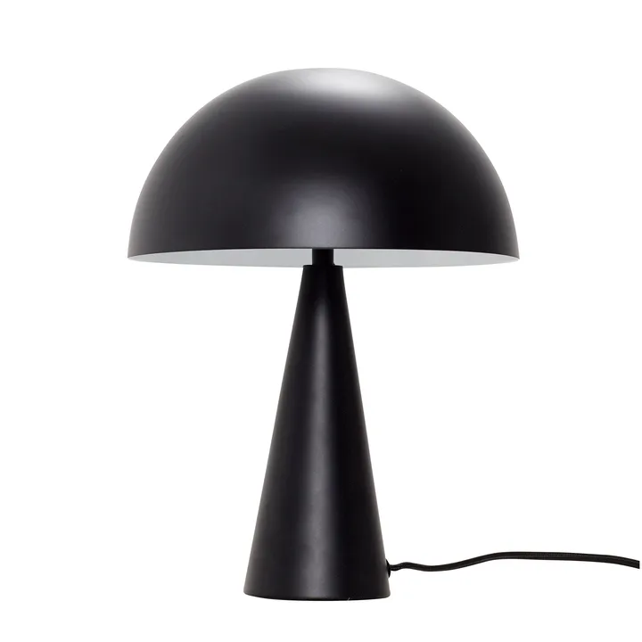 Mush bordlampe - Black, mini 34 cm - Hübsch