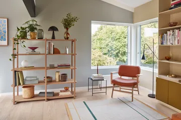 Mush bordlampe - Black, mini 34 cm - Hübsch Interior