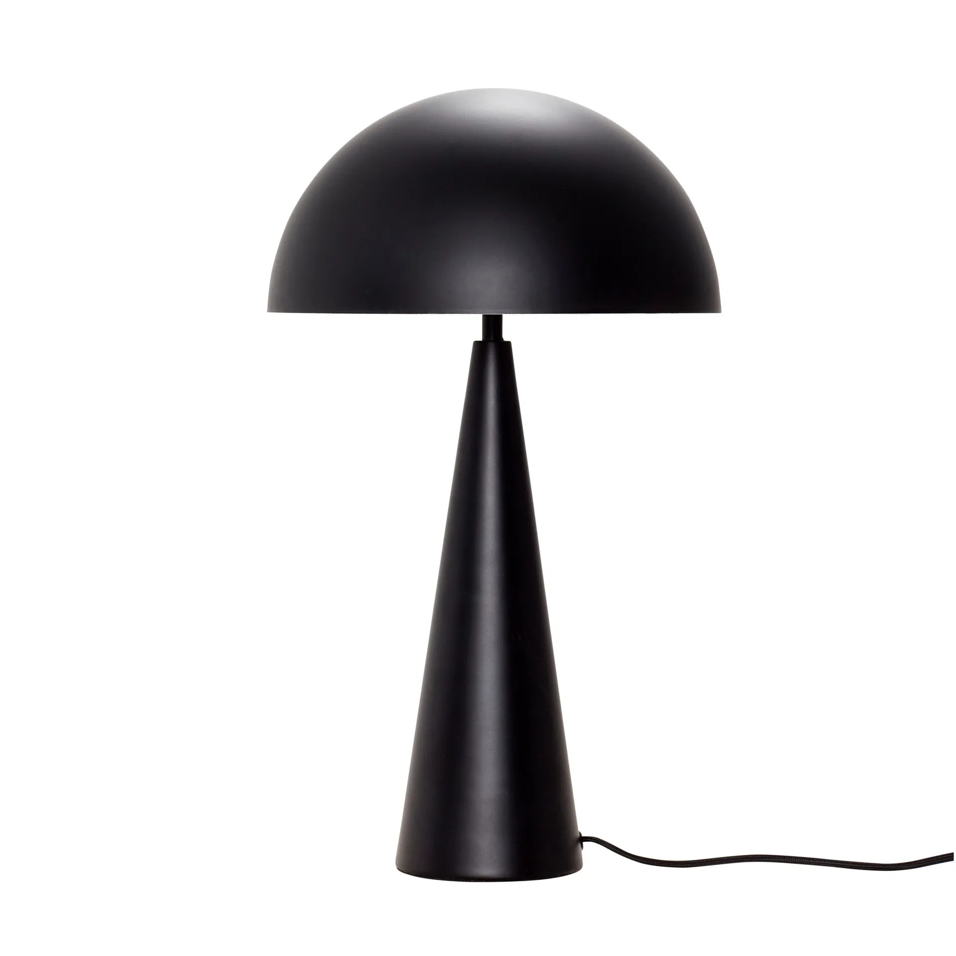 Mush bordlampe, Black, tall 50 cm Hübsch Interior