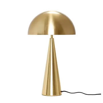 Mush bordlampe - Brass, tall 50 cm - Hübsch Interior