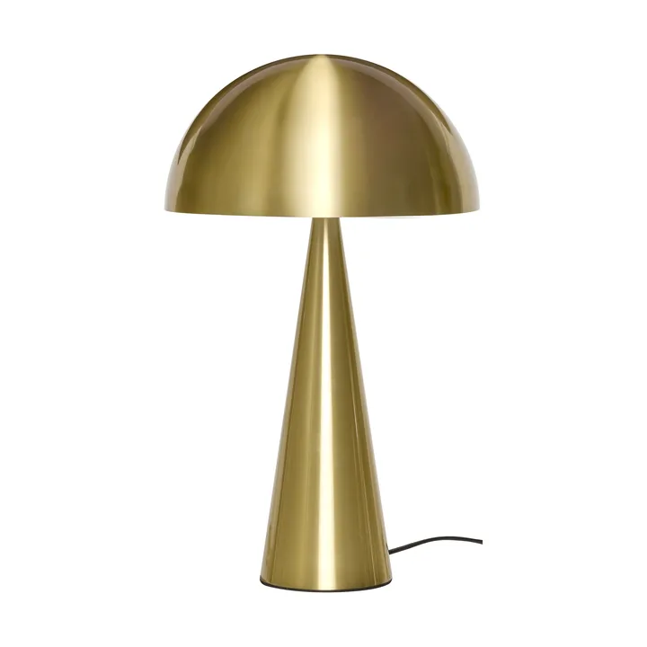 Mush bordlampe - Brass, tall 50 cm - Hübsch