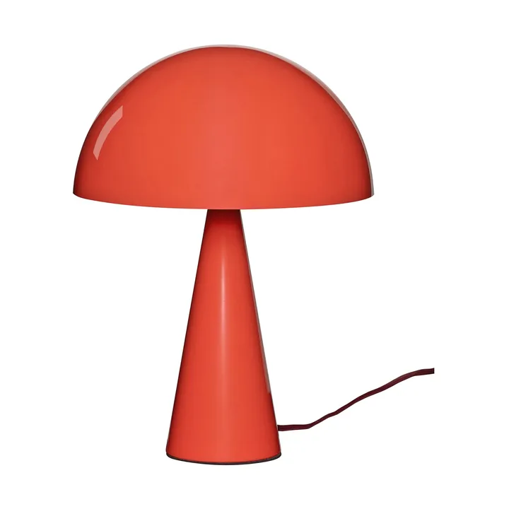 Mush bordlampe - Bright red, mini 34 cm - Hübsch