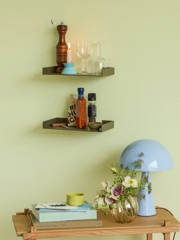 Mush bordlampe - Ice blue, mini 34 cm - Hübsch Interior