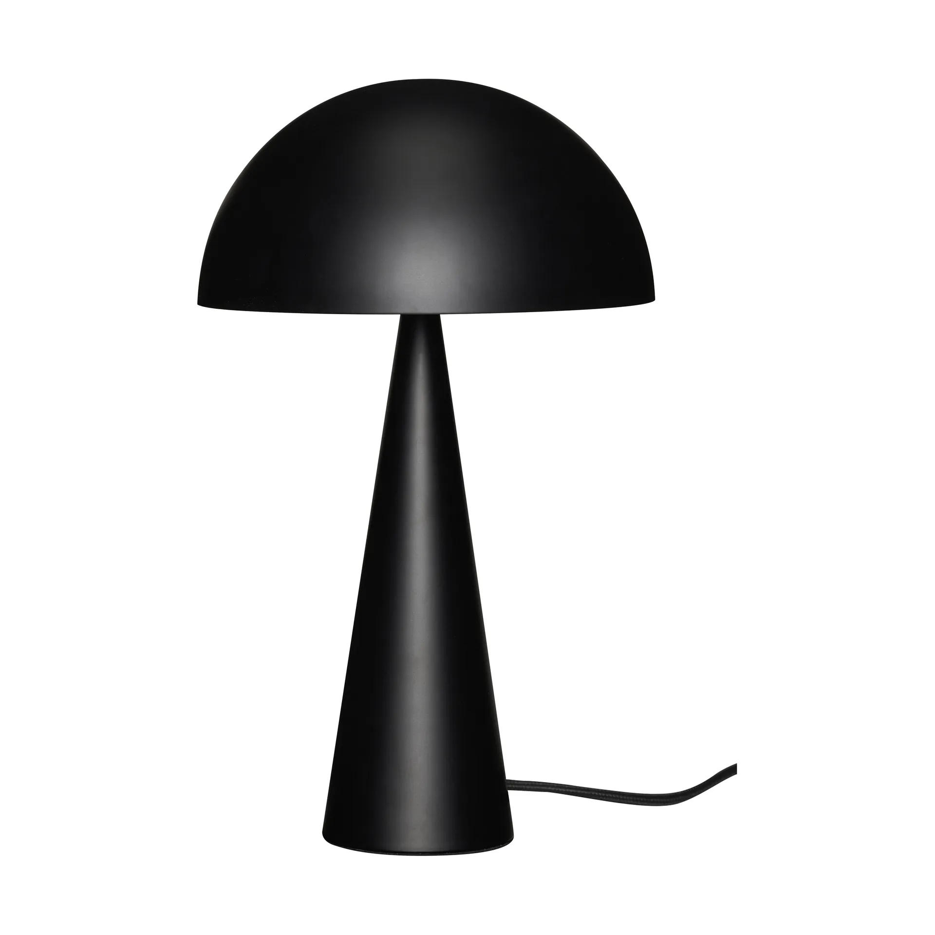 Mush bordlampe, Matt black, tall 50 cm Hübsch Interior