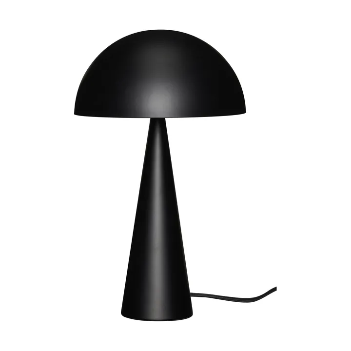 Mush bordlampe - Matt black, tall 50 cm - Hübsch