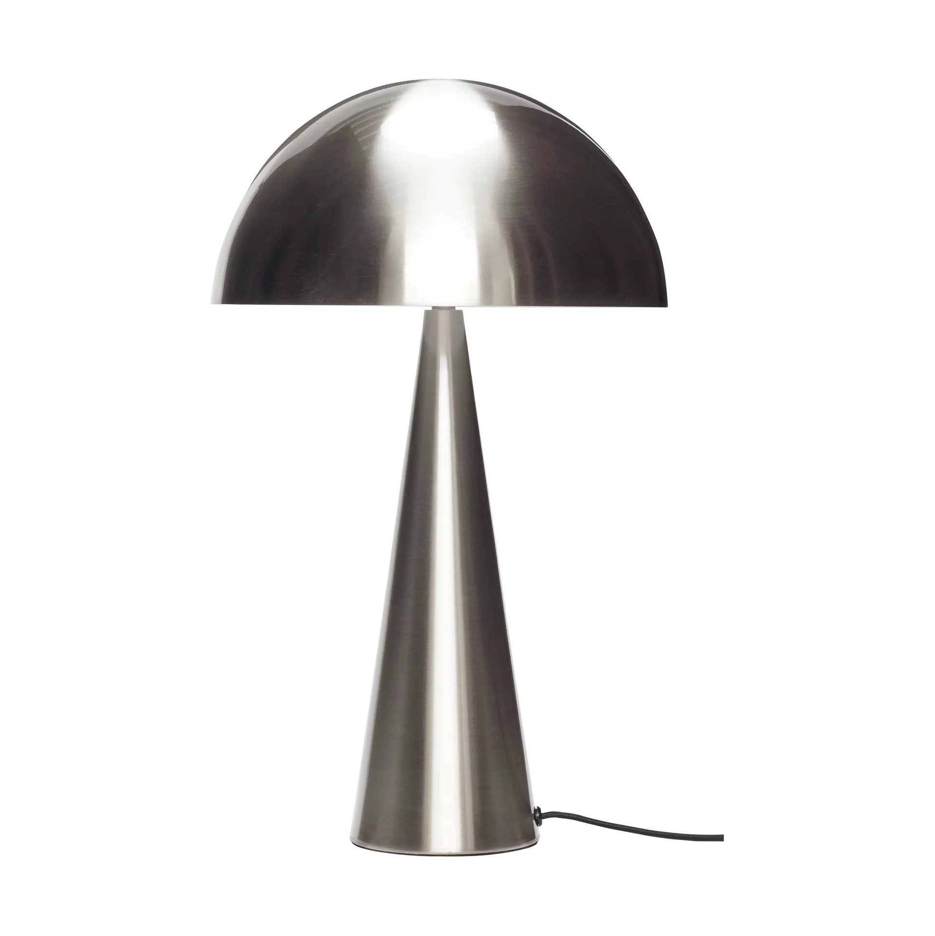 Mush bordlampe, Nikkel, tall 50 cm Hübsch Interior