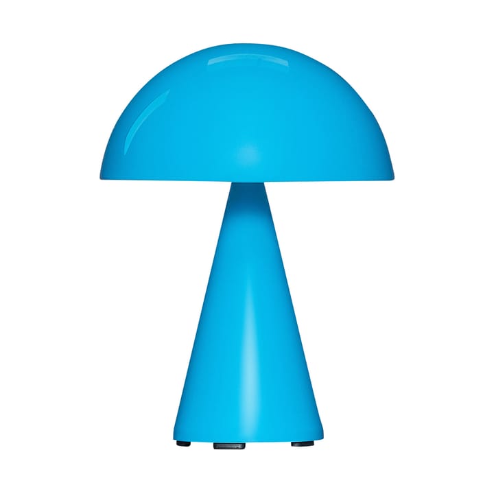 Mush bærbar bordlampe - Blue - Hübsch