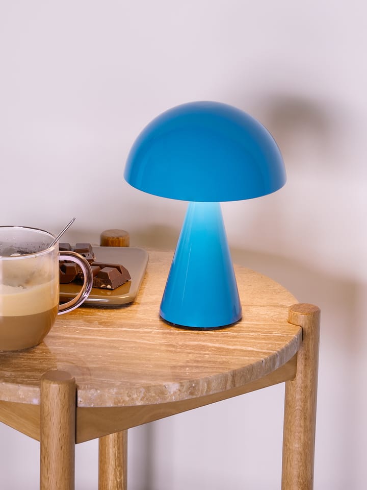 Mush bærbar bordlampe, Blue Hübsch Interior