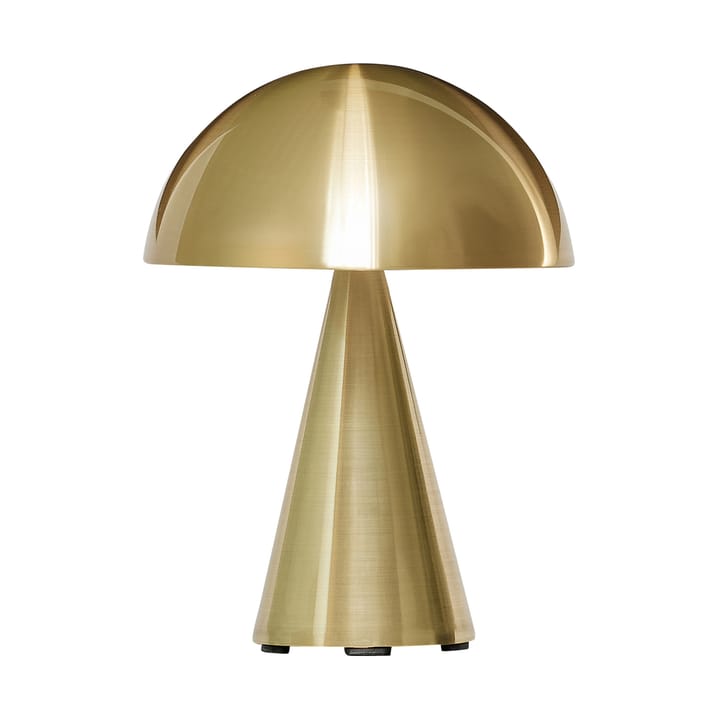 Mush bærbar bordlampe, Brass Hübsch Interior