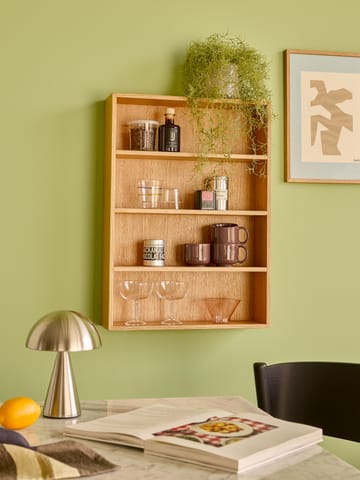 Mush bærbar bordlampe - Brass - Hübsch Interior