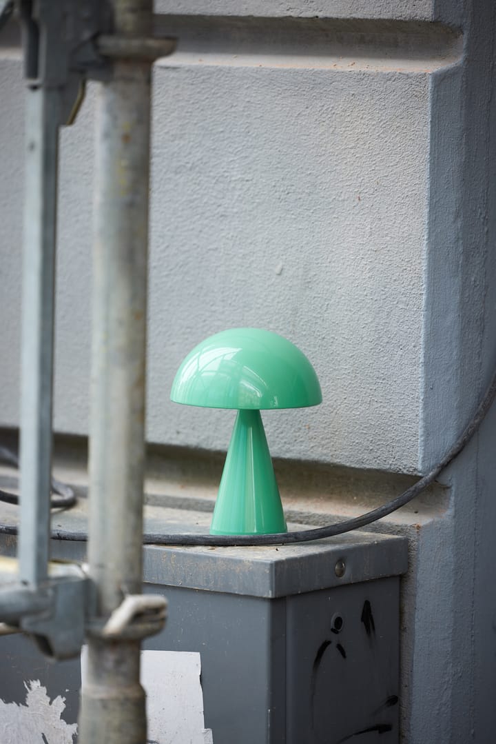 Mush bærbar bordlampe, Green Hübsch Interior