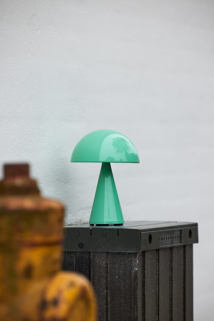 Mush bærbar bordlampe, Green Hübsch Interior