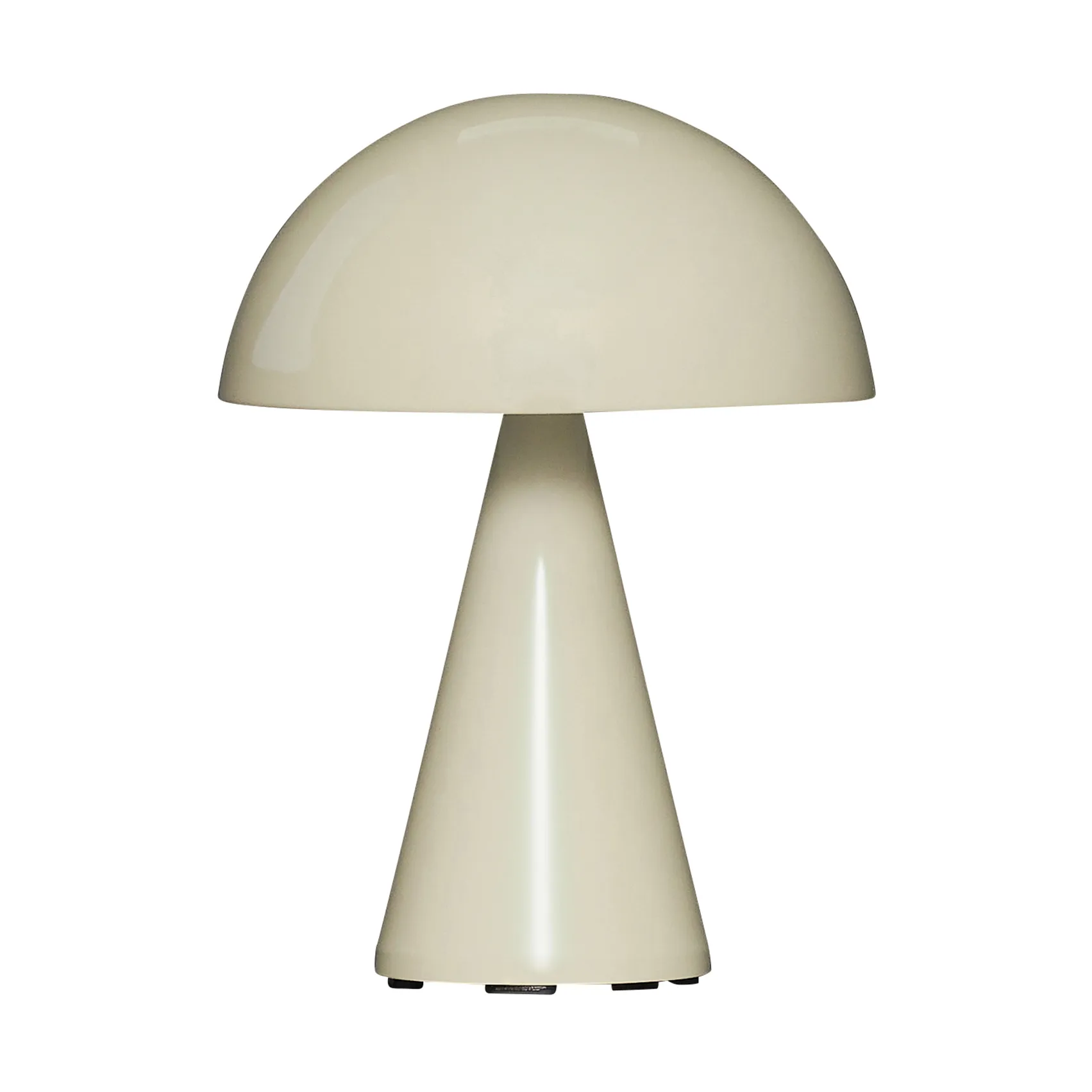 Mush bærbar bordlampe, Sand Hübsch Interior