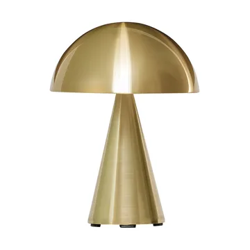Mush portable bordlampe - Brass - Hübsch Interior