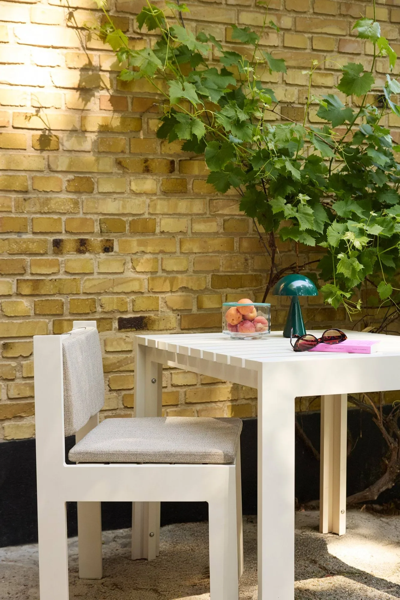 Mush portable bordlampe, Dark green, 20 cm Hübsch Interior