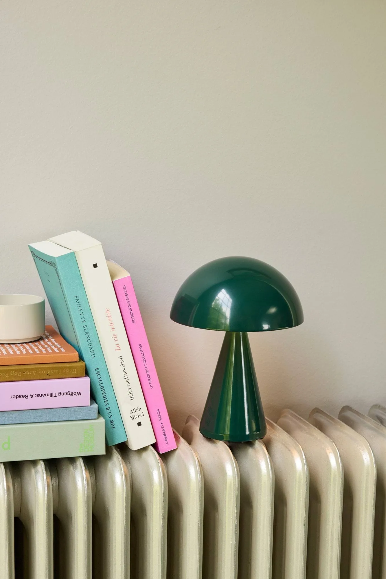 Mush portable bordlampe, Dark green, 20 cm Hübsch Interior