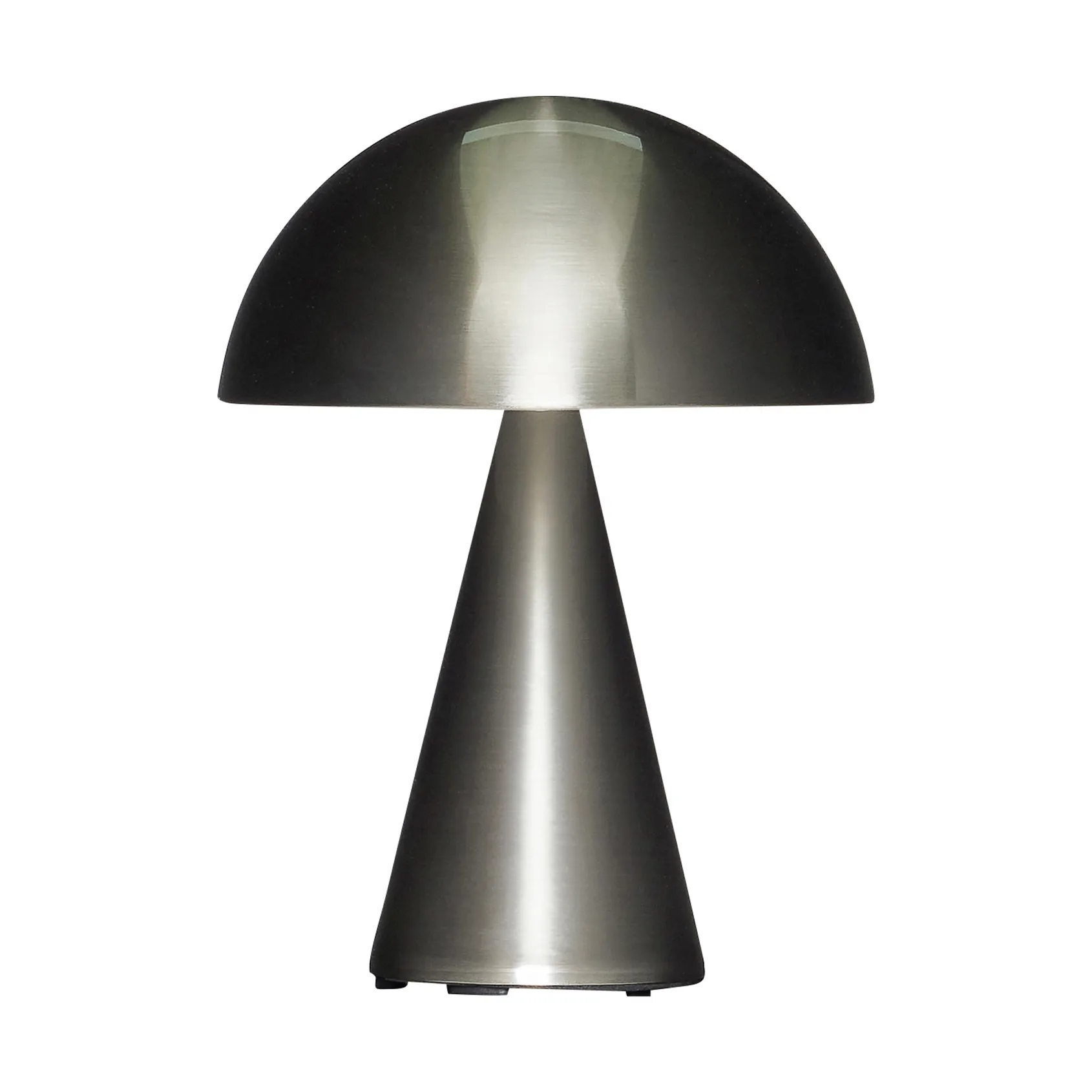 Mush portable bordlampe, Nikkel Hübsch Interior
