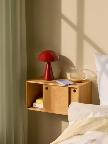 Mush portable bordlampe - Red - Hübsch Interior