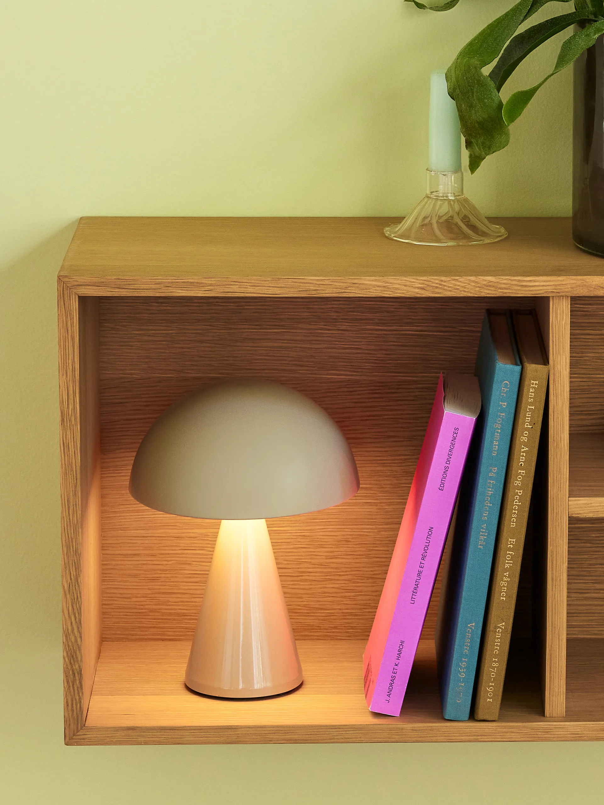 Mush portable bordlampe, Sand Hübsch Interior