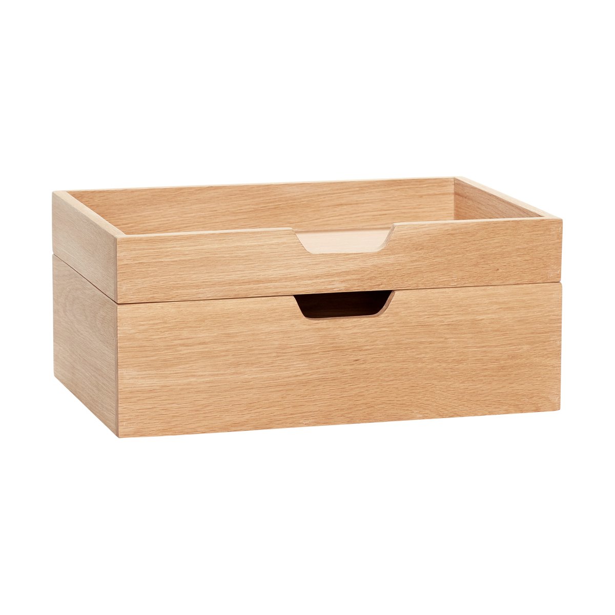 Hübsch Note opbevaringsboks sæt á 2 Eg | Skandinavisk Design | Opbevaringsæsker & -kasser | Beige