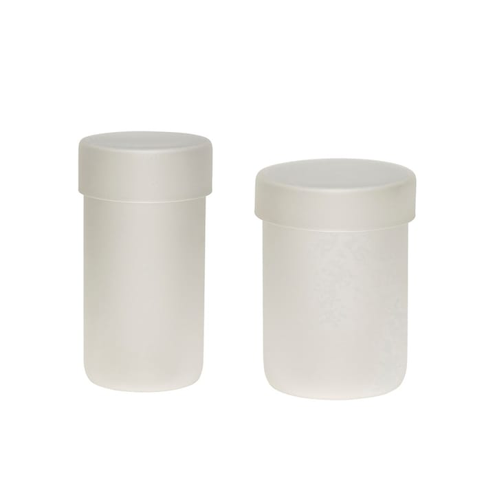 Opbevaringsglas 2-pak - Frost - Hübsch