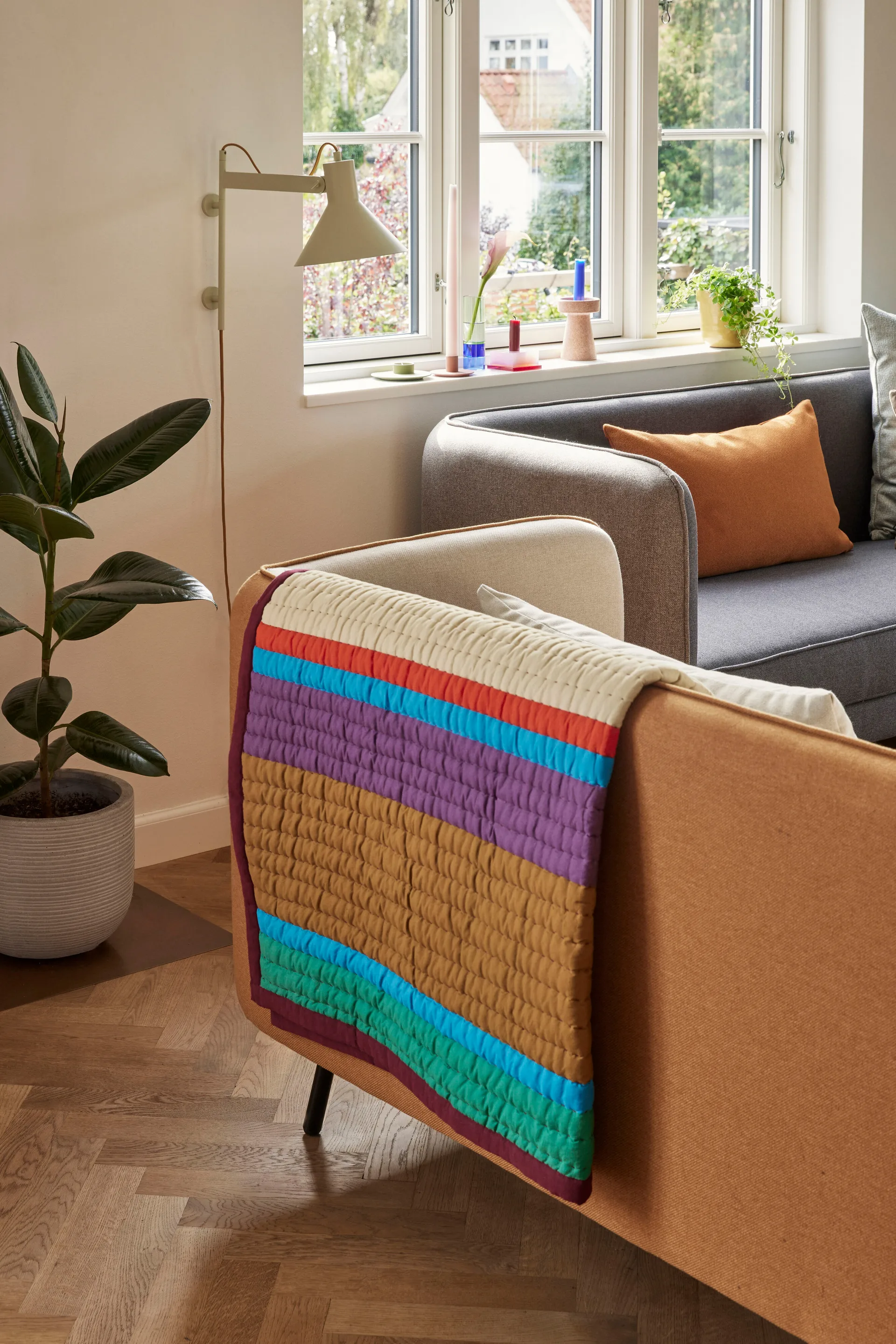 Pavilion plaid, Multicolour, 140x200 cm Hübsch Interior