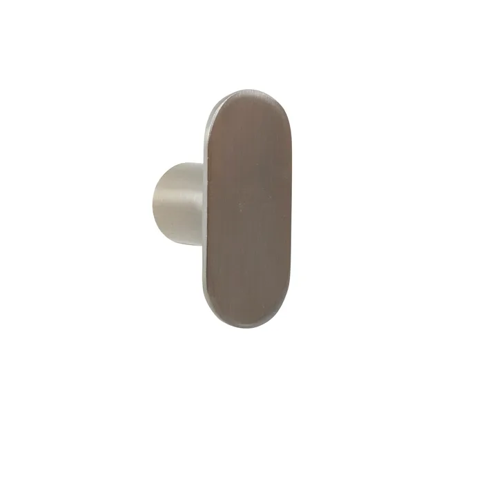 Piccolo knop - Nikkel - Hübsch