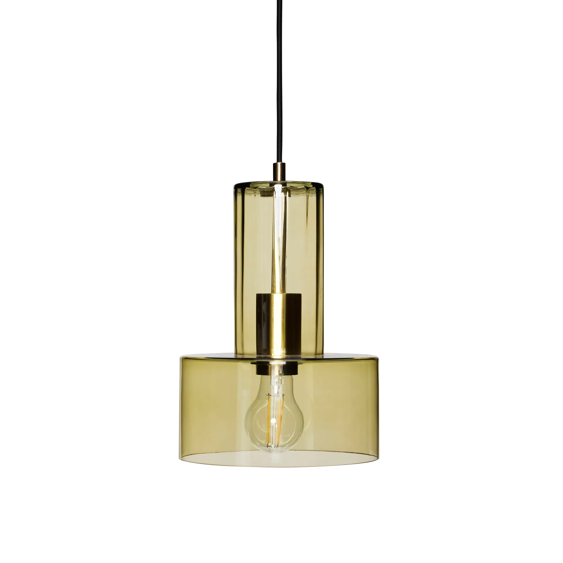Ripple loftlampe, Green Hübsch Interior