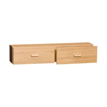 Shuno hylde - Eg, 60x12x14 cm - Hübsch