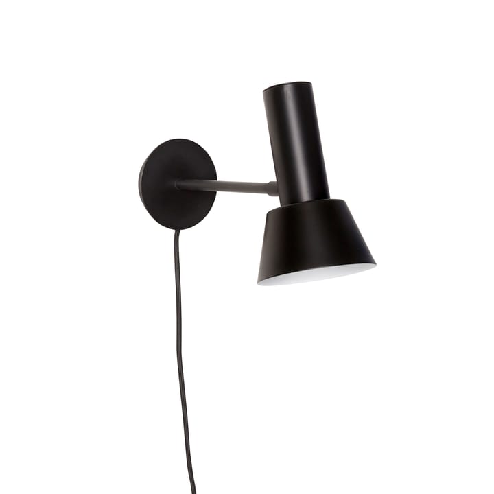 Smuk væglampe H20 cm, Metal-sort Hübsch Interior