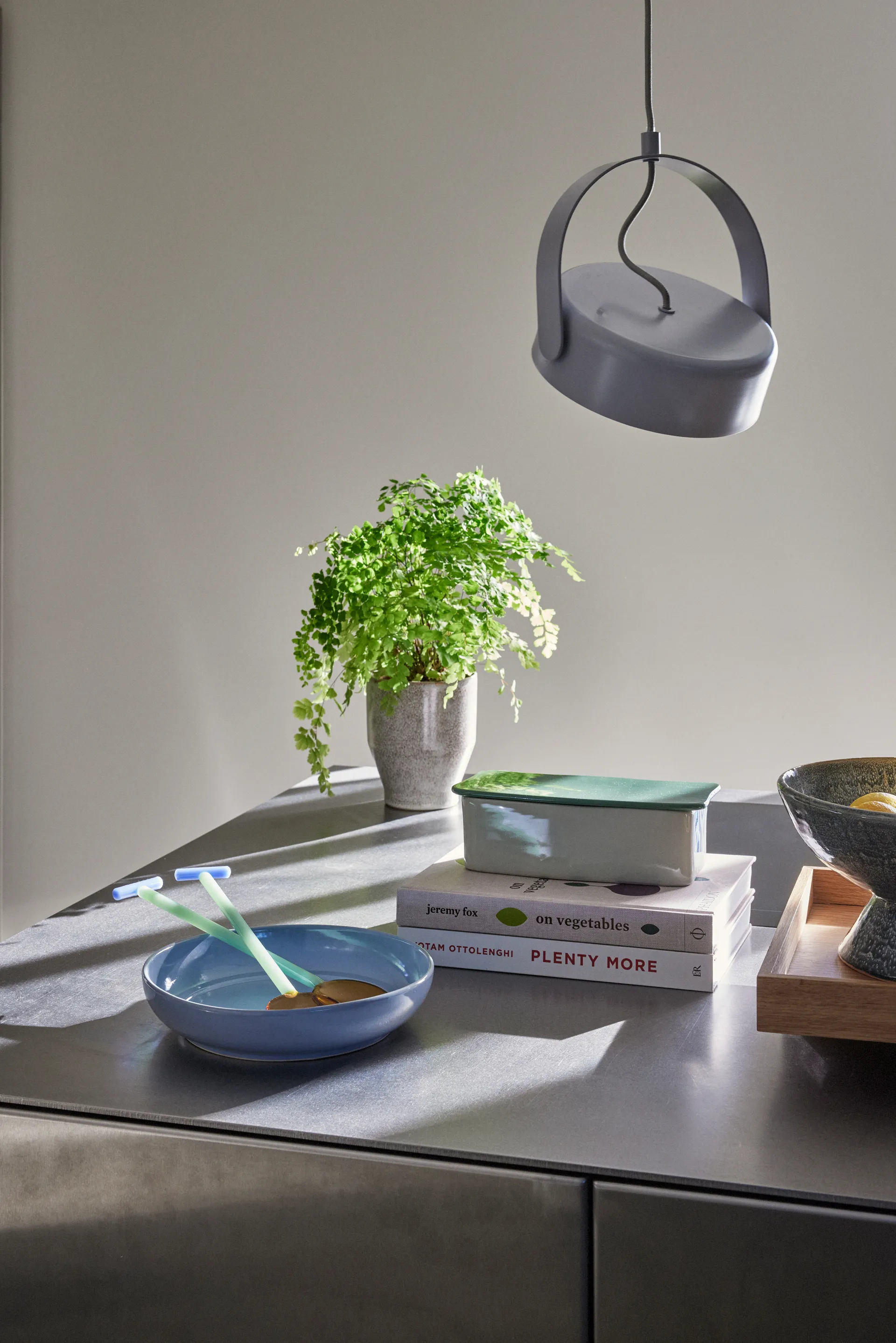 Stage loftlampe 27 cm, Lysegrå Hübsch Interior