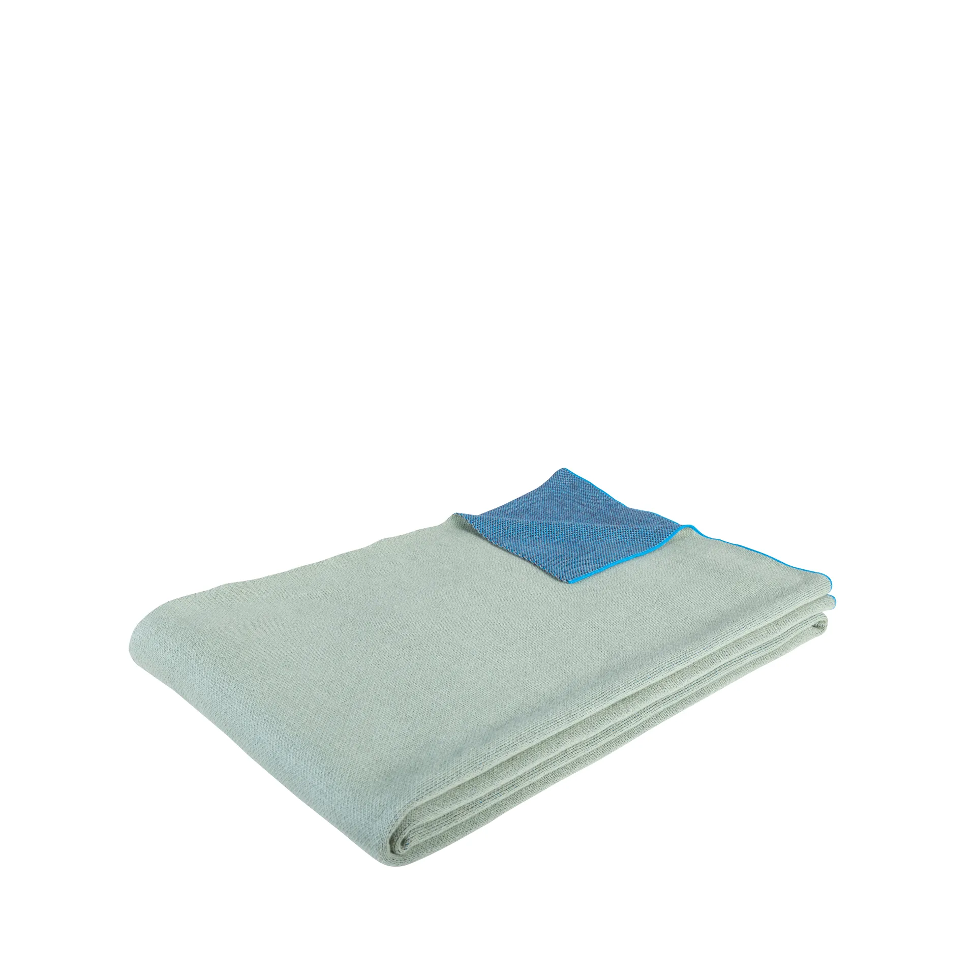 Tæppe bomuld 130x200 cm, Grøn-blå Hübsch Interior