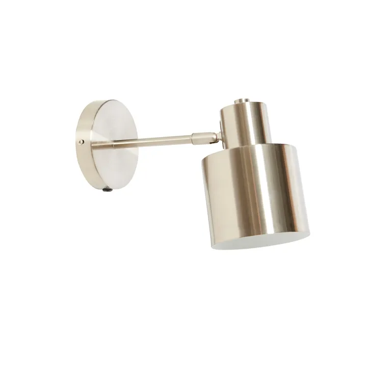Væglampe - Nikkel - Hübsch