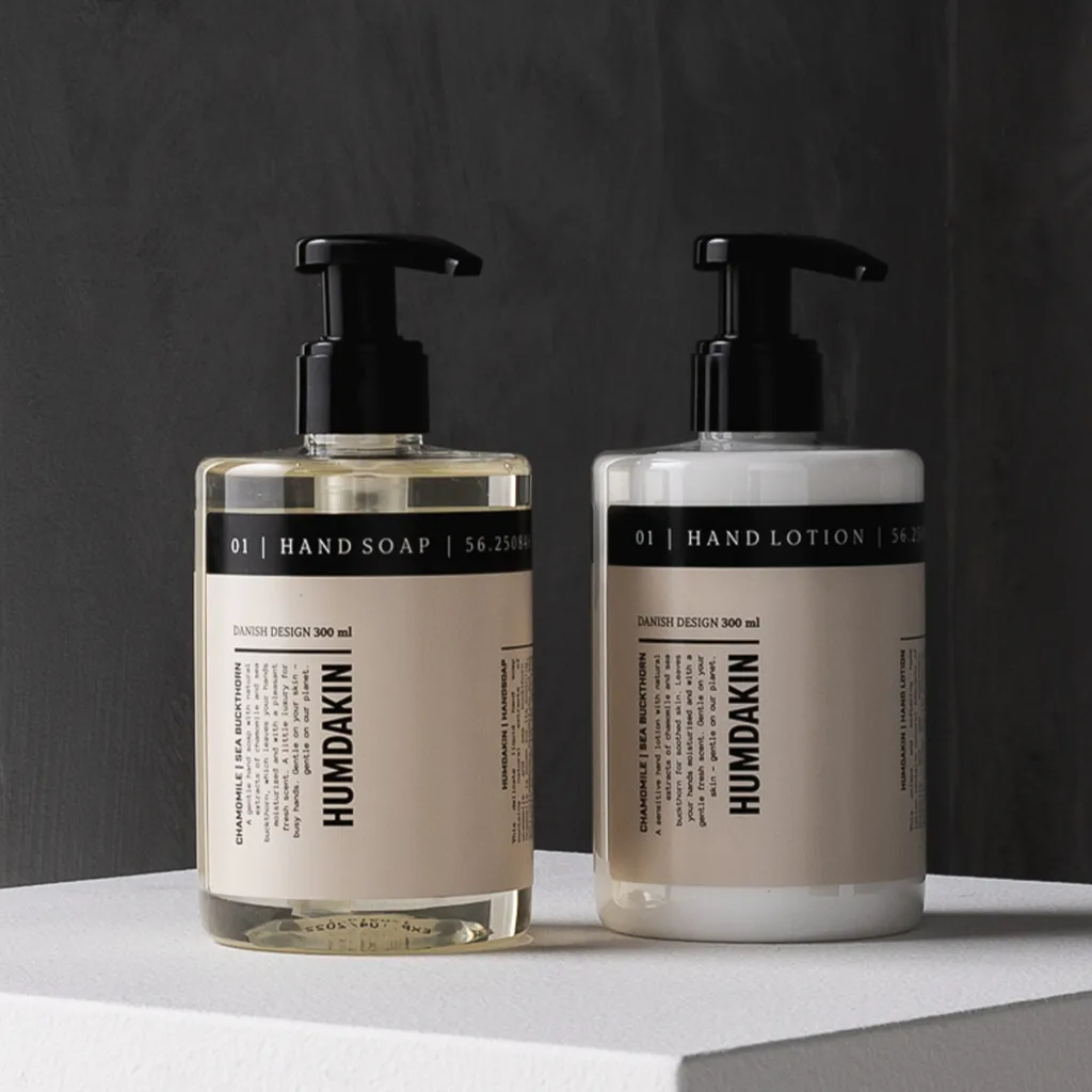 Humdakin håndplejesæt 2 x 300 ml, Chamomile & sea buckthorn Humdakin