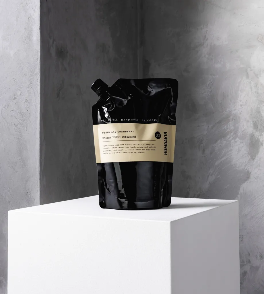 Humdakin håndsæbe refill 750 ml, Peony & cranberry Humdakin