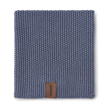 Humdakin Knitted karklud 28x28 cm - Blue stone - Humdakin