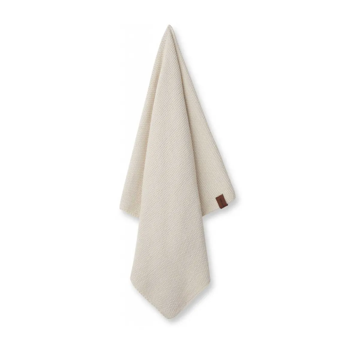 Humdakin Knitted viskestykke 45x70 cm, Shell Humdakin