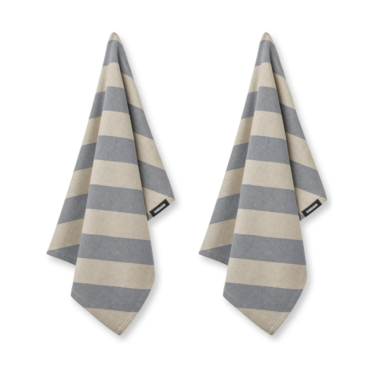 Humdakin Humdakin Recycled viskestykke 45x70 cm 2-pak Blue candy