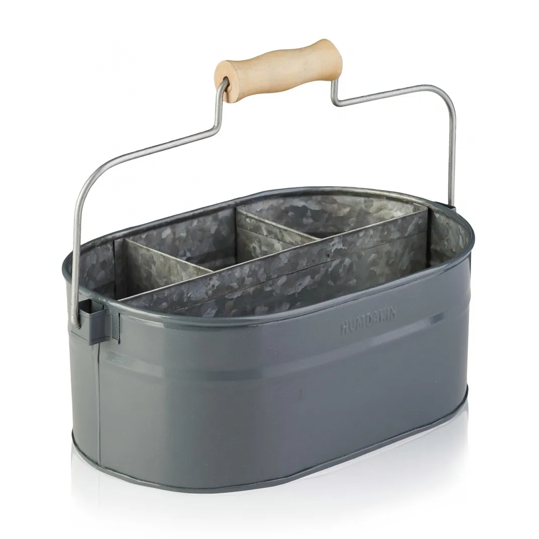 Humdakin System bucket opbevaring 30x19 cm, Grey Humdakin