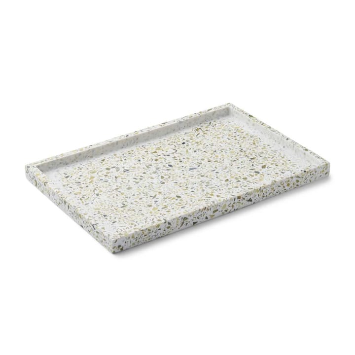 Humdakin Terrazzo bakke 30x20 cm - Green/White - Humdakin