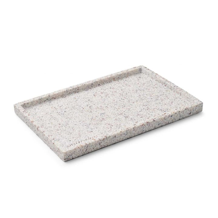 Humdakin Terrazzo bakke 30x20 cm - White/Brown - Humdakin