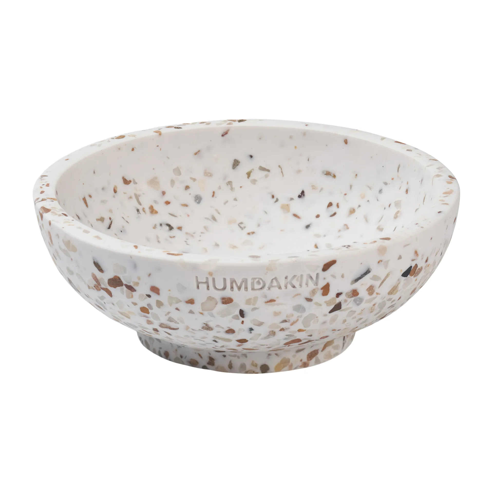 Humdakin Terrazzo skål Ø13 cm, Red/Beige Humdakin