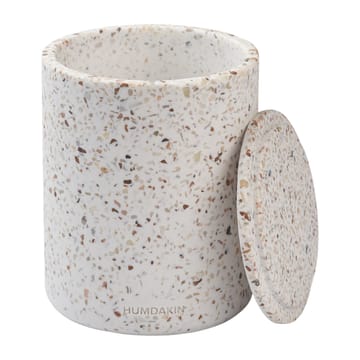 Humdakin Terrazzo vase med låg Ø13 cm - Red/Beige - Humdakin