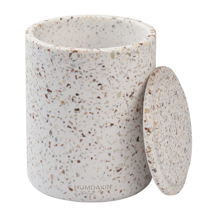 Humdakin Terrazzo vase med låg Ø13 cm - Red/Beige - Humdakin