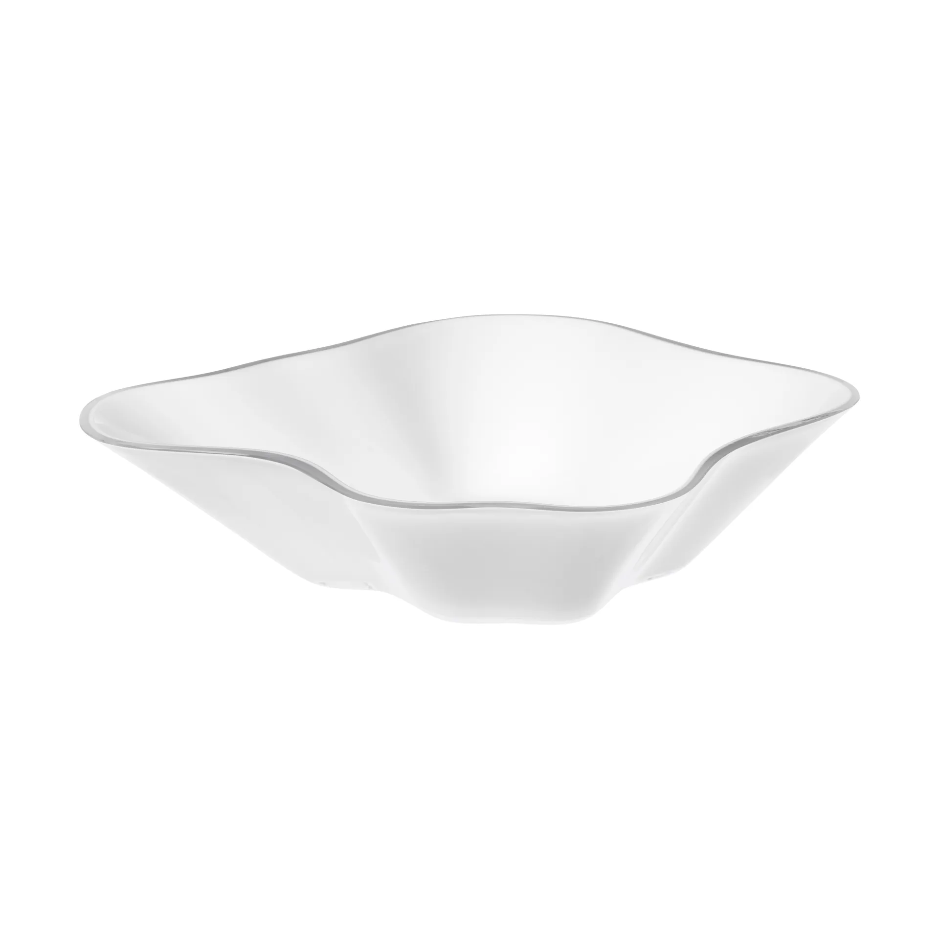 Aalto blomster skål 279x75 mm, Hvid Iittala