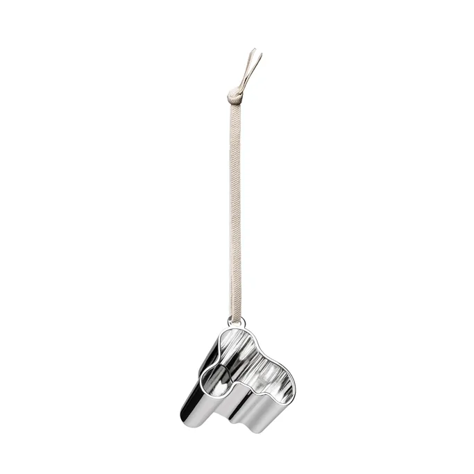 Aalto dekorationsophæng metal - Sølv - Iittala