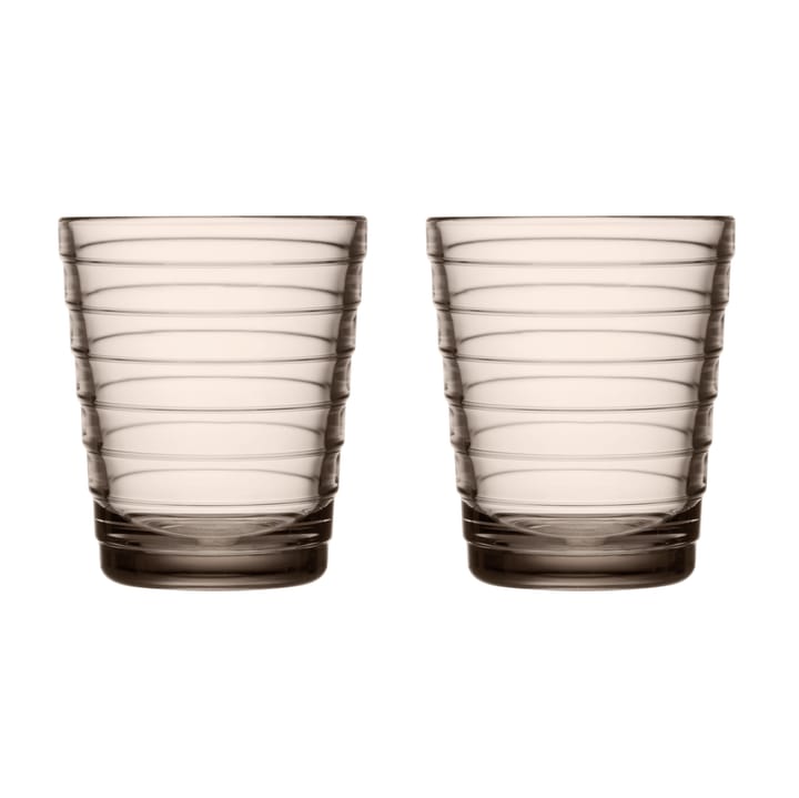 Aino Aalto drikkeglas 2 stk - 22 cl - Hør - Iittala