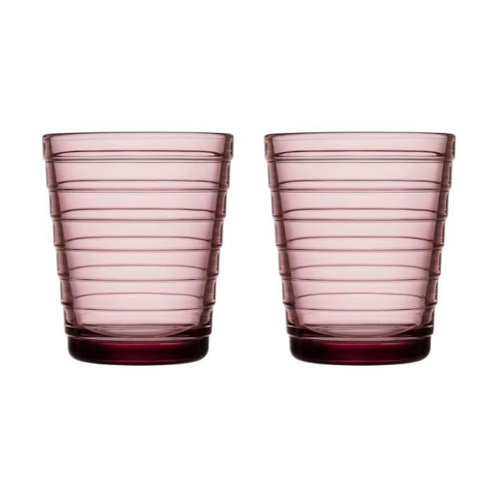 Aino Aalto drikkeglas 2 stk - 22 cl - Lyng - Iittala