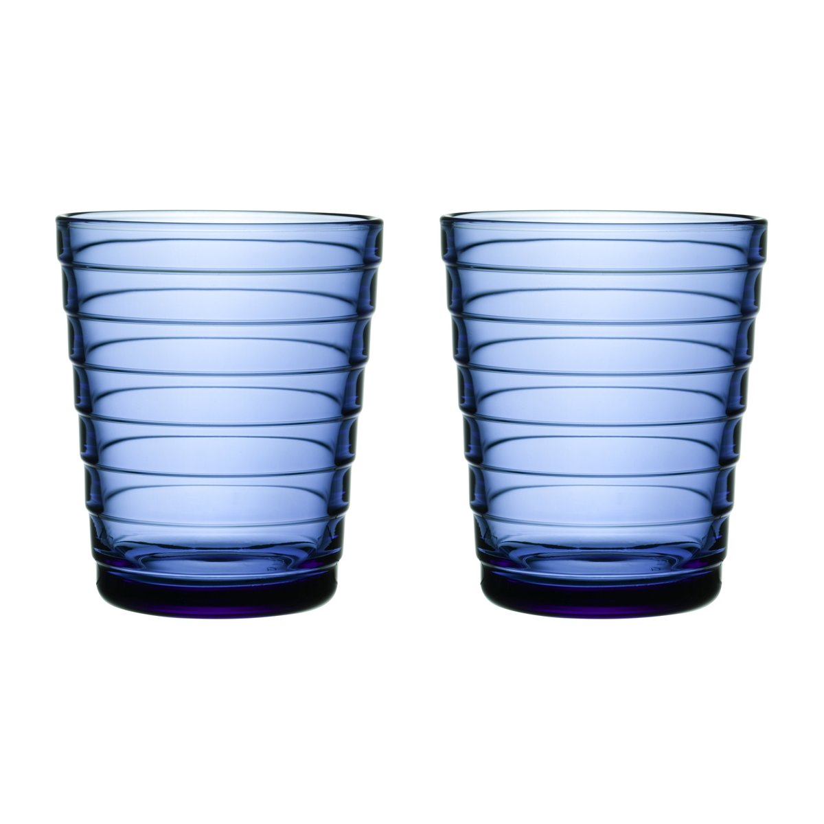 Iittala Aino Aalto drikkeglas 2 stk - 22 cl Ultra marineblå
